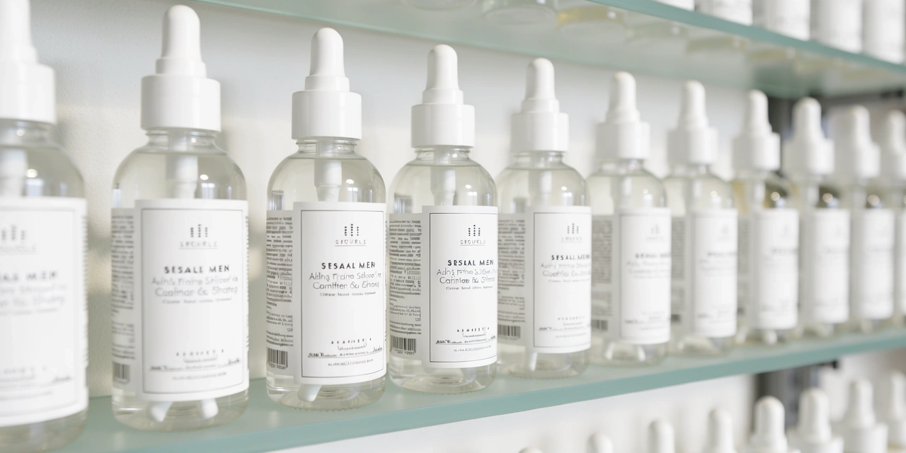 Men's grooming shelf